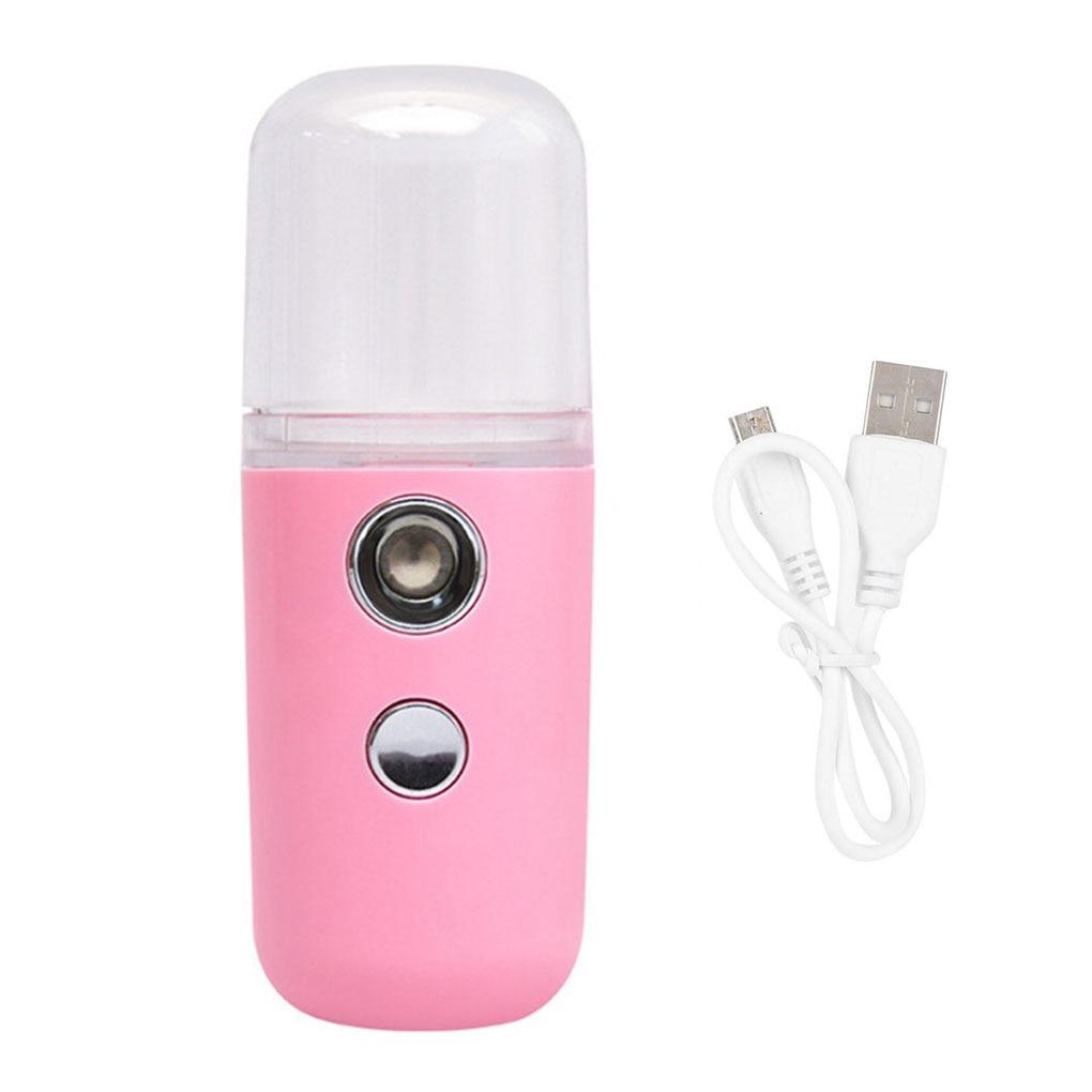 Umidificador Nano Spray Recarregável 625 Reluxer Shop Rosa 